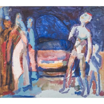PAHL, Manfred, ATTRIBUIERT (1900-1994), Figurative composition,