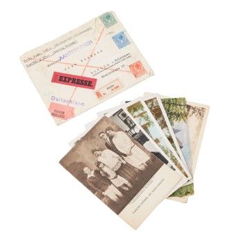 Letter from the secretariat of ex-Kaiser Wilhelm II, 1930,