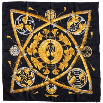 HERMÈS Seidencarré 'DAIMYO',