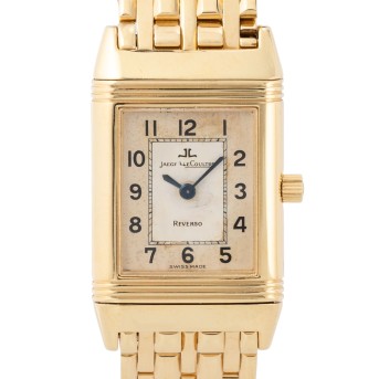 JAEGER LECOULTRE Reverso Monoface Lady Ref. 260.1.86 incl. box and papers.