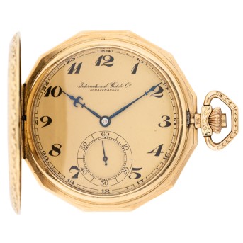 IWC Savonette Taschenuhr ca. 1917-1919.