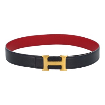 HERMÈS VINTAGE Gürtel "H", Länge 80cm.