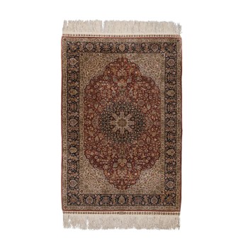 HEREKE aus Seide, Türkei, 20. Jh., 154/101 cm,