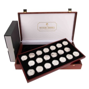 Cook Island/SILVER - Set 500 years of America 1989-1992,