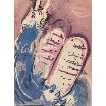 CHAGALL, MARC (1887-1985), "Moses",