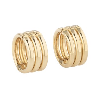 POMELLATO folding hoop ear clips