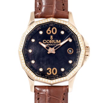 CORUM Admiral's Cup Legend 38 Ref. 082.101.85/0041 Damenuhr mit Papieren 2012.