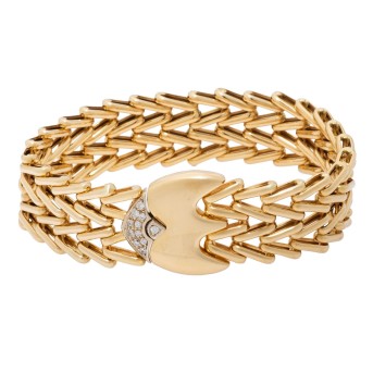 UNO AERRE Armband mit 11 Diamanten,