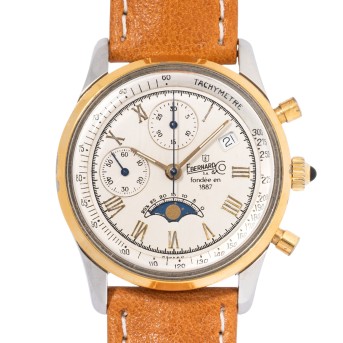 EBERHARD & CO. Edition 75 Chronograph Mondphase limitierte Serie.