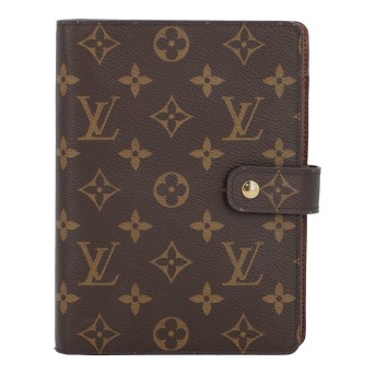 LOUIS VUITTON Agenda 'FONCTIONNEL MM', coll. 2019.