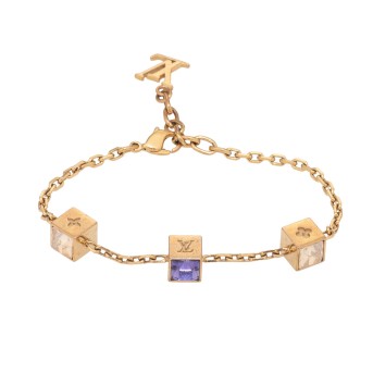 LOUIS VUITTON bracelet 'GAMBLE', max. length 19cm.