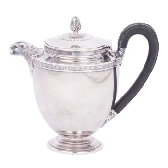 ÈMILE PUIFORCAT, small jug, 950 silver, 20th century