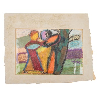 KERKOVIUS, IDA (1879-1970), "Lovers", ca. 1966,