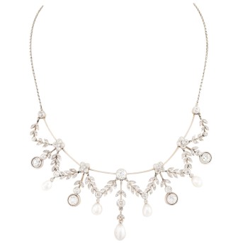 Antikes Collier, zentrales Mittelelement,