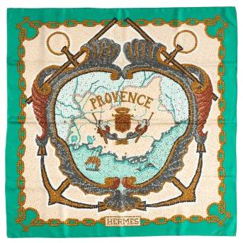HERMÈS HERMÈS Seidencarré 'PROVENCE',