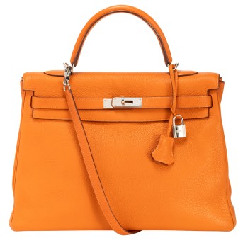 HERMÈS HERMÈS Henkeltasche 'KELLY BAG 35', Koll.: 2007.