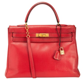 HERMÈS HERMÈS Henkeltasche 'KELLY BAG 35', Koll.: 1991