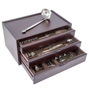 GEORG JENSEN GEORG JENSEN, umfangreiches Besteck 'Königin', Sterling, 20.Jh.