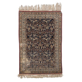 Orientteppich. NAIN/IRAN, 1. Hälfte 20. Jh., 116x81 cm.
