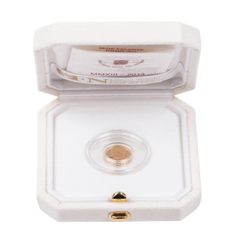 Vatican City/GOLD 10€ commemorative coin Sede Vacante 2013 PP