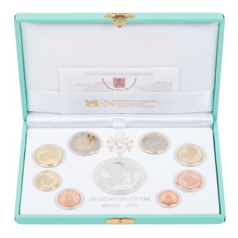 Vatican City - KMS 23,88€ 2013 Pontificate of Benedict XVI PP