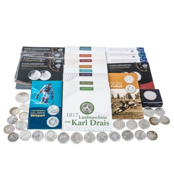 Euro coins from the FRG and Austria and a little more -