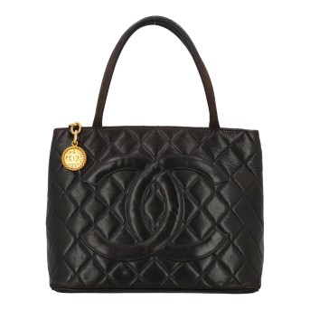 CHANEL VINTAGE Shopper "MEDALLION TOTE", Koll.: 1996-1997.