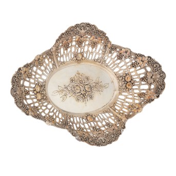 GERMANY, bowl, 800 silver, 1st half 20th century