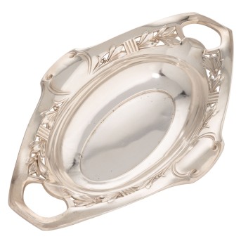 WILHELM BINDER, bowl, 800 silver, around 1900.