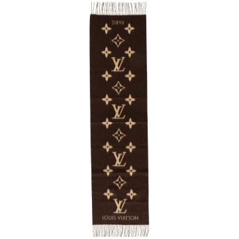 LOUIS VUITTON scarf 'REYKJAVIK', length approx. 190cm.