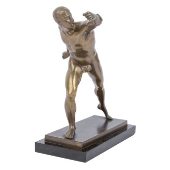 Antikenreplik BORGHESISCHER FECHTER, Musée de Louvre 20. Jh.,