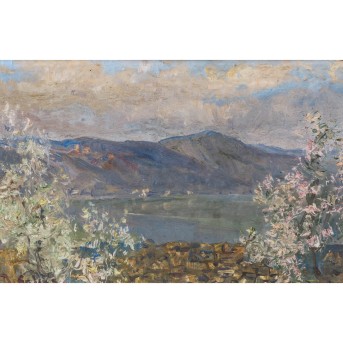 GOLTZ, ALEXANDER DEMETRIUS (1857-1944), "Wachauer Obstgarten", 1931,