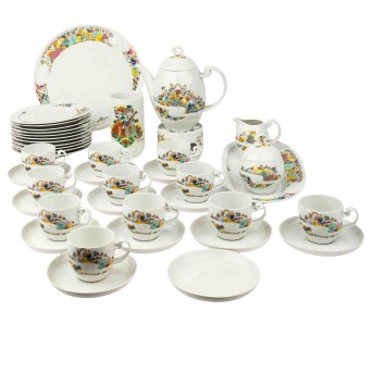 ROSENTHAL Kaffeeservice 'Entführung aus dem Serail', 20. Jh.