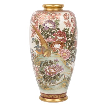 Vase. SATSUMA Kagaya/JAPAN, 20. Jh.