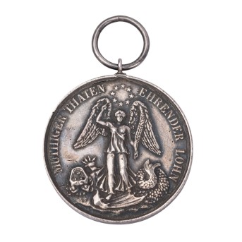 Braunschweig/SILBER - Rettungsmedaille 1836 (.900),