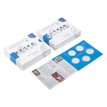 BRD 10 Euro commemorative coin sets of the years 2004 - 2015 -