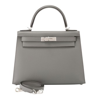 HERMÈS Handtasche 'KELLY BAG SELLIER 28'.