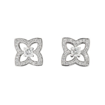 Paar Ohrstecker mit 2 Brillanten