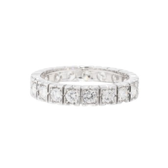 Memoire-Ring mit 19 Brillanten,