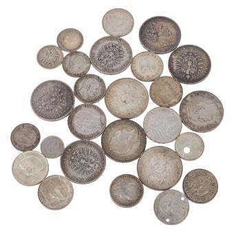German Empire surprise lot of 28 coins,