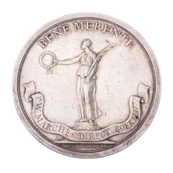 Preußen/SILBER - Bene Merenti Medaille 1777, Friedrich II. (1740-1786),
