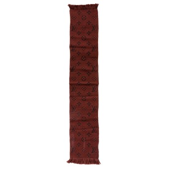LOUIS VUITTON scarf 'LOGOMANIA'.
