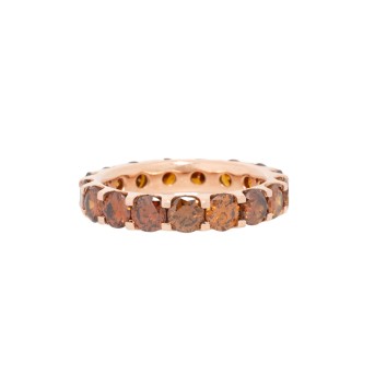 Memoirering mit Brillanten zus. 3,51 ct, 