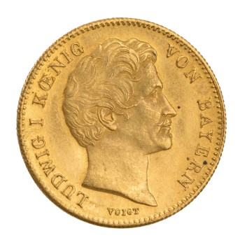 Old Germany - Bavaria, Ludwig I (1825-1848) 1 Ducat 1841