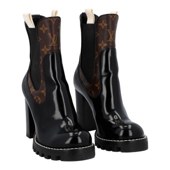 LOUIS VUITTON boots 'STAR TRAIL CHELSEA', coll.: 2018, size 37.5.