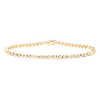 WEMPE WEMPE Tennisarmband mit 56 Brillanten,