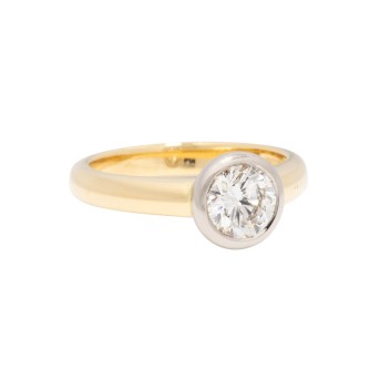 WEMPE WEMPE Solitaire-Ring mit Brillant,