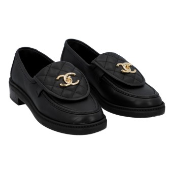 CHANEL moccasins, size 36.5.
