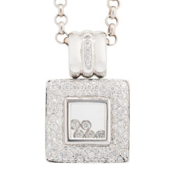 Pendant with diamonds, 