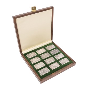 BRD/SILVER theme bars "The old Germany" 12x 30g (1000Ag)